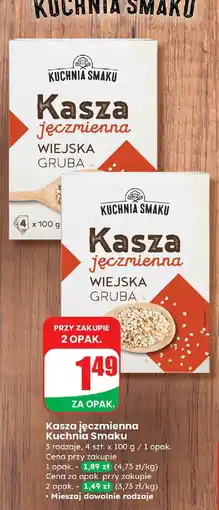 Dino Kasza jęczmienna wiejska gruba Kuchnia Smaku oferta