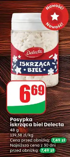 Dino Posypka iskrząca biel Delecta oferta