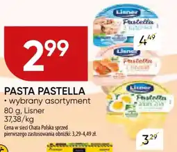 Chata Polska Pasta pastella lisner oferta