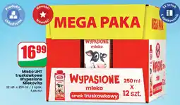 Dino Mleko UHT truskawkowe Wypasione Mlekovita oferta
