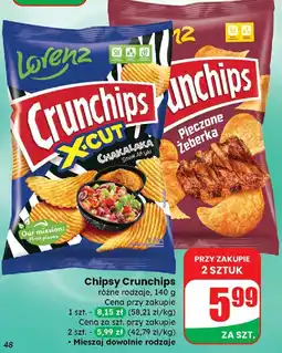 Dino Chipsy Crunchips różne rodzaje Lorenz oferta