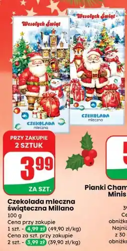 Dino Czekolada mleczna świąteczna Miliano oferta
