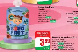 Dino Deser w tubce Bobo Fruit oferta