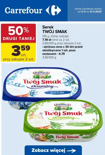 Serek Twój Smak różne rodzaje Piątnica