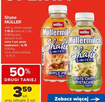 Shake MÜLLER różne rodzaje Müller