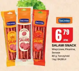 Chorten Salami Snack Wieprzowe, Pikantne, Serowe 80 g, Tarczyński oferta