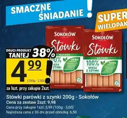 Hitpol Słówki parówki z szynki 200g - Sokołów oferta