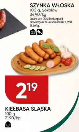 Chata Polska Kiełbasa śląska Chata Polska oferta