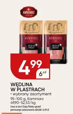 Chata Polska Wędlina w plastrach wybrany asortyment Kaminiarz oferta