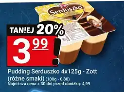 Hitpol Pudding Sarduszko 4x125g - Zott (różne smaki) oferta