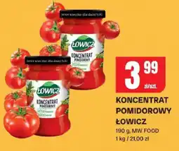 Chorten Koncentrat pomidorowy Łowicz oferta