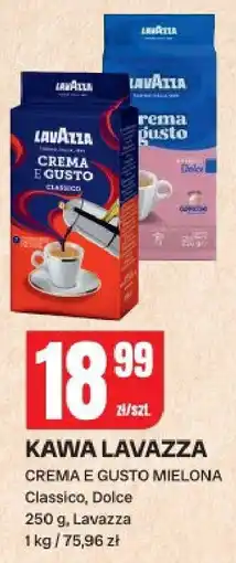 Chorten Kawa Lavazza Crema e Gusto Mielona Classico, Dolce oferta