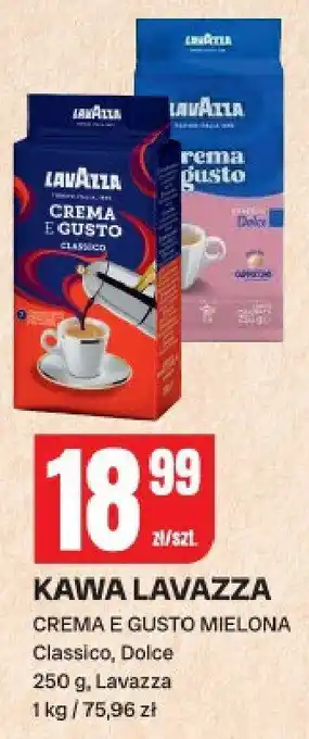 Chorten Kawa Lavazza Crema e Gusto Mielona Classico, Dolce oferta