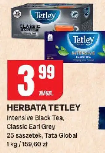 Chorten Herbata Tetley Intensive Black Tea, Classic Earl Grey oferta
