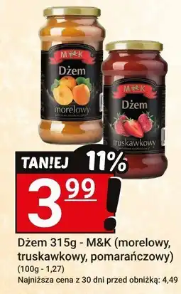 Hitpol Dżem 315g - M&K (morelowy, truskawkowy, pomarańczowy) oferta