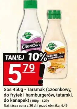 Hitpol Sos 450g - Tarsmak (czosnkowy, do frytek, hamburgerowy, tatarski, do kanapek) oferta