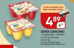 Chata Polska Serek Danonki truskawka wanilia Danone oferta