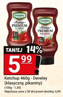 Hitpol Ketchup 460g - Develey (łagodny, pikantny) oferta