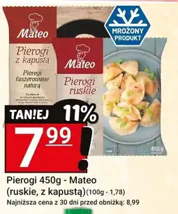 Hitpol Pierogi 450g - Mateo (ruskie, z kapustą) oferta