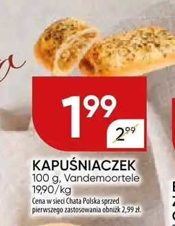 Chata Polska Kapuśniaczek Vandemoorteale oferta