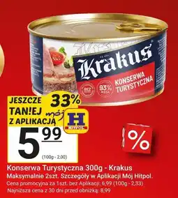 Hitpol Konserwa Turystyczna 300g - Krakus oferta