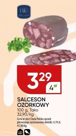 Chata Polska Kiełbasa salceson ozorkowy FAKT oferta