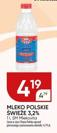 Chata Polska Mleko polskie świeże SM Mlekovita oferta