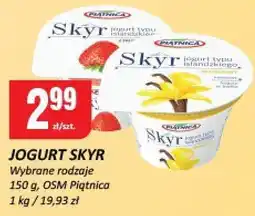 Chorten Jogurt Skyr wybrane rodzaje OSM Piątnica oferta