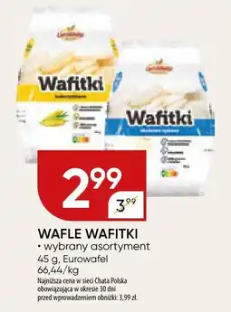 Chata Polska Wafle Wafitki wybrany asortyment oferta