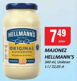 Chorten Majonez Hellmann's Original Unilever oferta