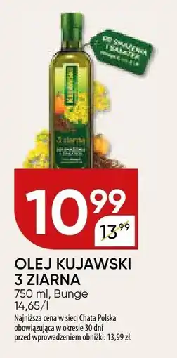 Chata Polska Olej kujawski 3 ziarna oferta