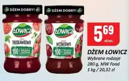 Chorten Dżem Łowicz wybrane rodzaje MW Food oferta