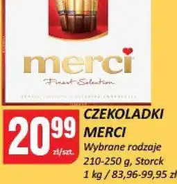 Chorten Czekoladki Merci Storck oferta
