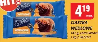 Ciastka wedlowe Lotte-Wedel