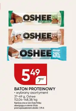 Chata Polska Baton proteinowy wybrany asortyment Oshee oferta