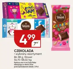 Chata Polska Czekolada wybrany asortyment Wawel oferta