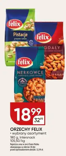 Chata Polska Orzechy Felix wybrany asortyment Intersnack oferta