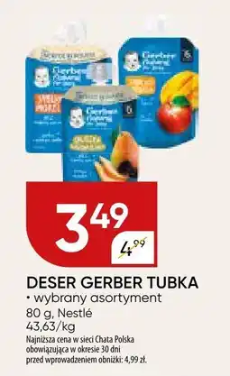 Chata Polska Deser Gerber tubka oferta