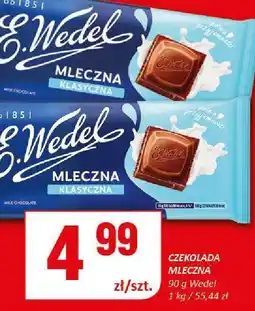 Chorten Czekolada mleczna E.Wedel 90g oferta