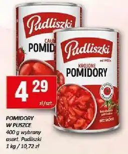 Chorten Pomidory w puszce Pudliszki 400g oferta