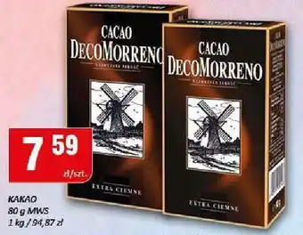 Chorten Kakao DecoMorreno 80g x MKS oferta