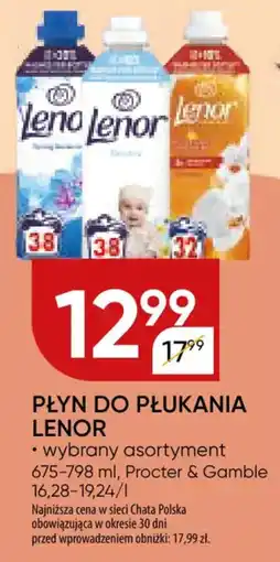 Chata Polska Płyn do płukania lenor procter & gamble oferta