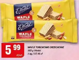 Chorten Wafle trójkątowe orzechowe E.Wedel oferta