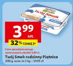 Auchan Serek kanapkowy Twój Smak rodzinny Piątnica oferta