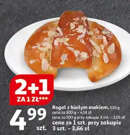 Auchan Rogal z białym makiem 2+1 gratis Auchan oferta