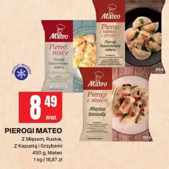 Chorten Pierogi Mateo Z Mięsem, Ruskie, Z Kapustą i Grzybami oferta