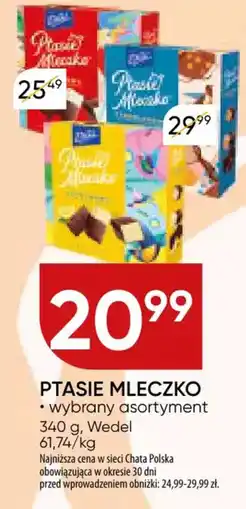 Chata Polska Ptasie mleczko wedel oferta