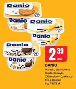 Chorten Danio O smaku Waniliowym, Ciasteczkowym, Z Kawałkami Czekolady Danone oferta
