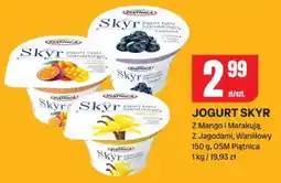 Chorten Jogurt Skyr Z Mango i Marakują, Z Jagodami, Waniliowy OSM Piątnica oferta