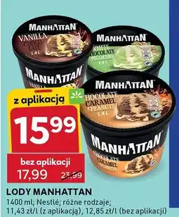 Stokrotka Lody różne rodzaje Manhattan oferta